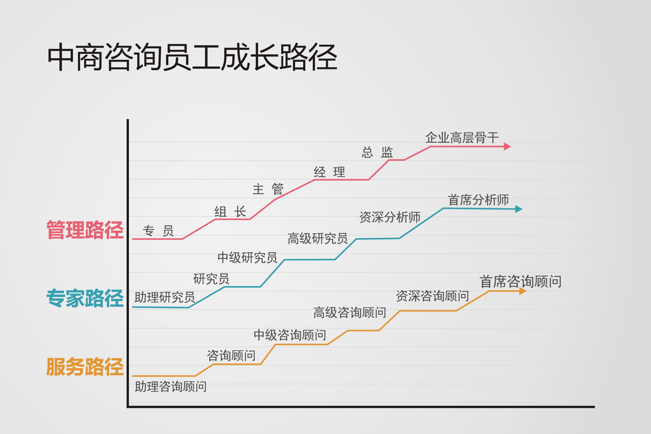 中商咨询服务集团人才精英职业发展路径